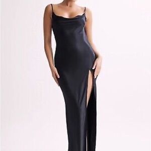 Never worn Meshki JADE Cowl Neck Backless Maxi Dress